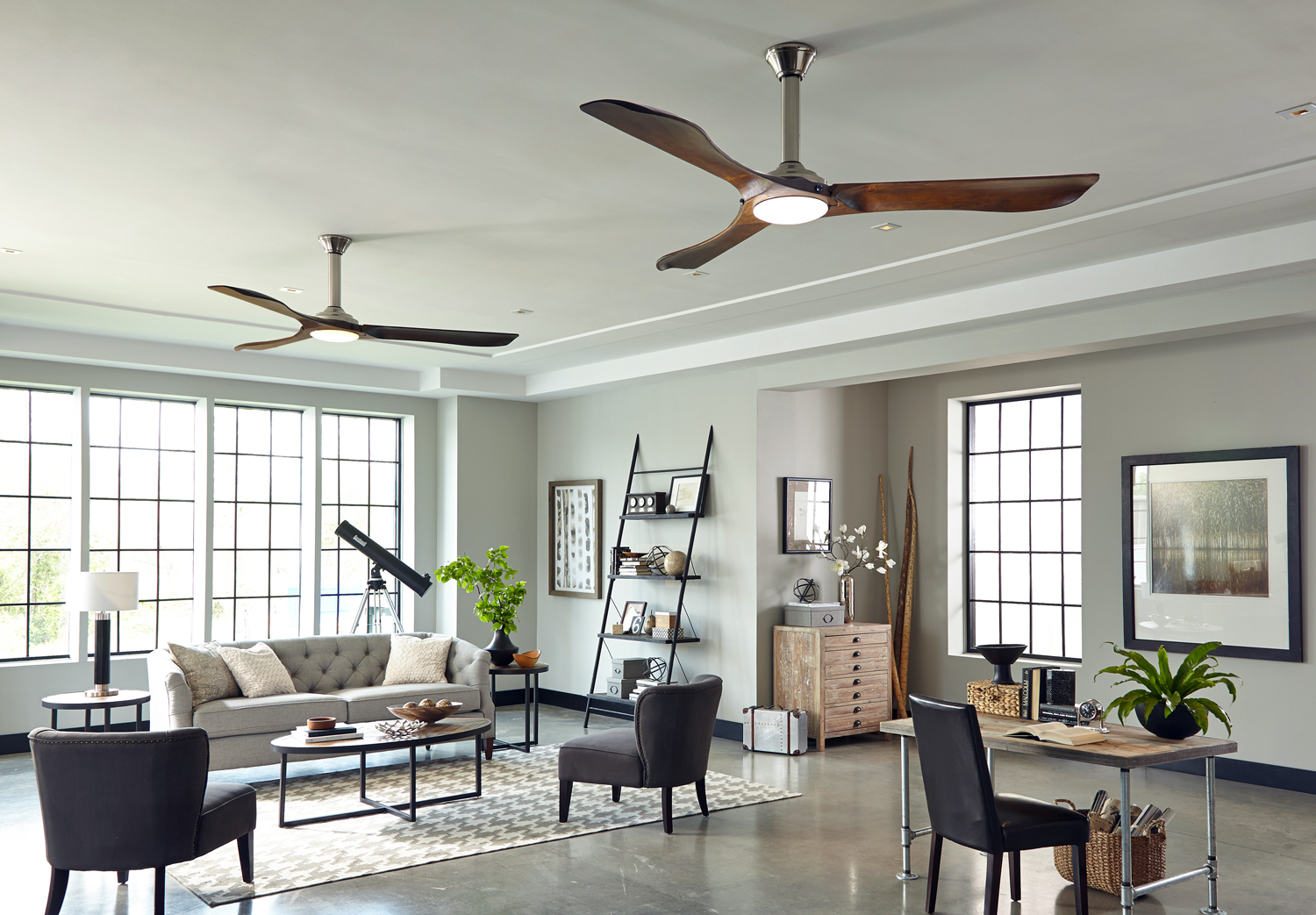 Ceiling Fans in a Perth home